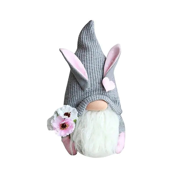 Easter Faceless Bunny Doll Decoration