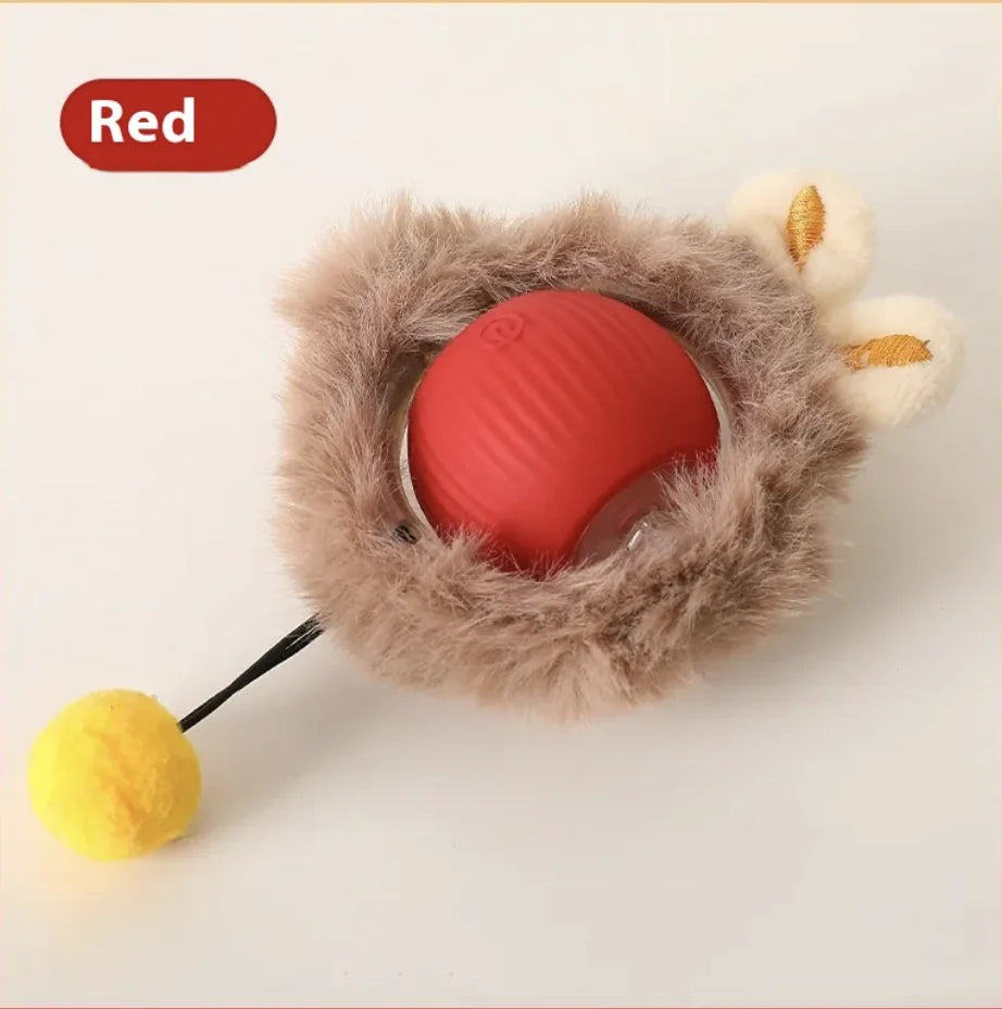 Self-Rolling Cat Toy