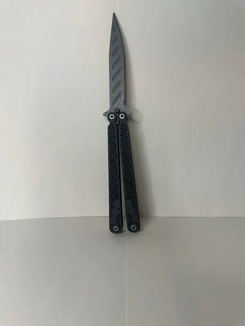 3D Printed Trainer Butterfly Knife Fidget, Multiple Color Options