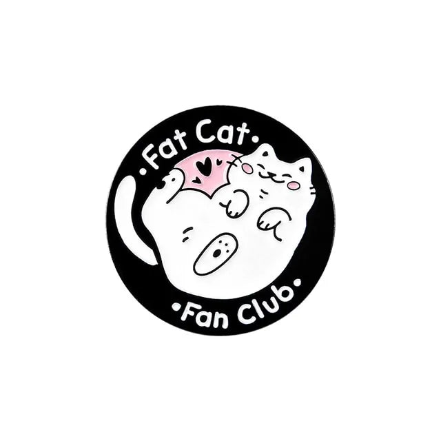 Cats Club Cat Pin