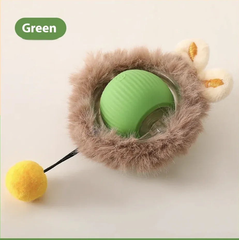 Self-Rolling Cat Toy