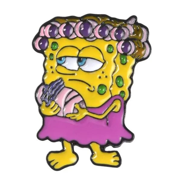 SpongeBob SquarePants Enamel Pin Badges