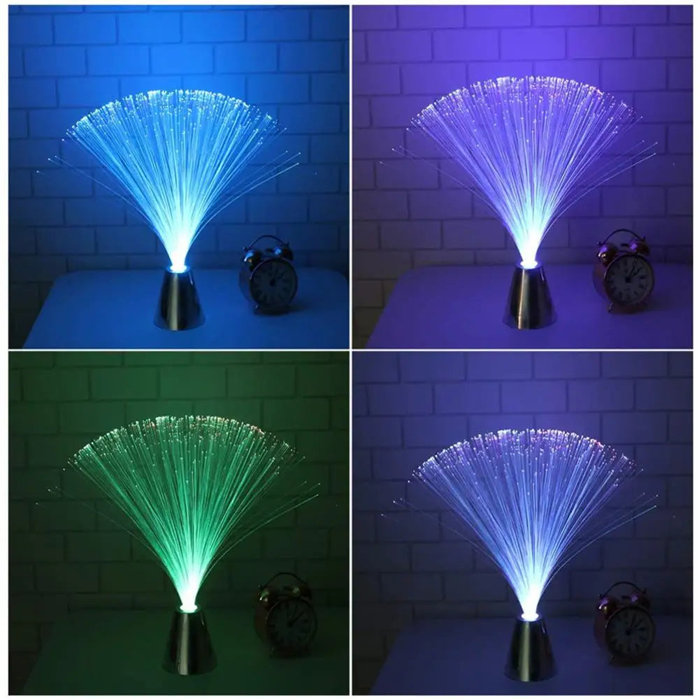 Multicolor LED Fiber Optic Lamp, Starry Sky, Night Light Furnishing