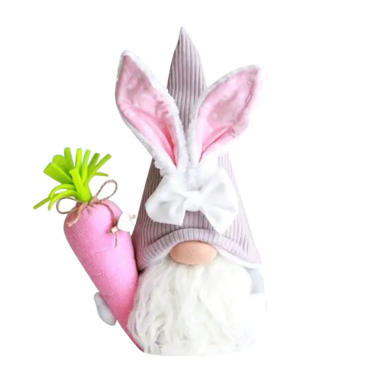 Easter Faceless Bunny Doll Decoration