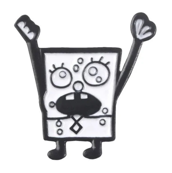 SpongeBob SquarePants Enamel Pin Badges