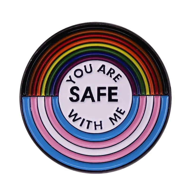 Pride LGBT Advocate Pin Badge