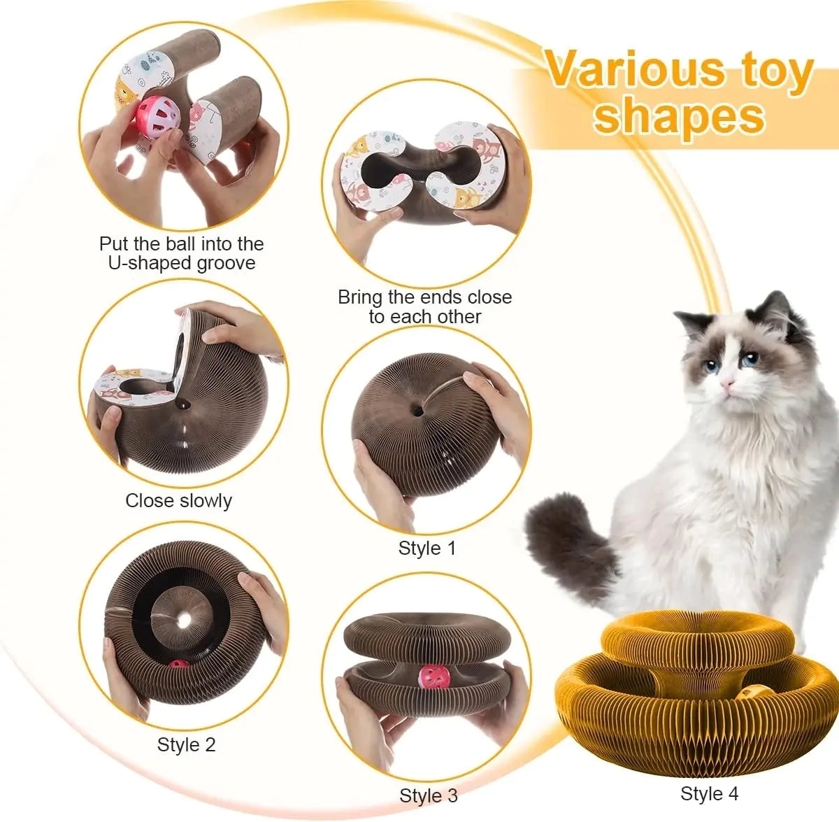 Magic Organ Cat Toy Cats Scratcher