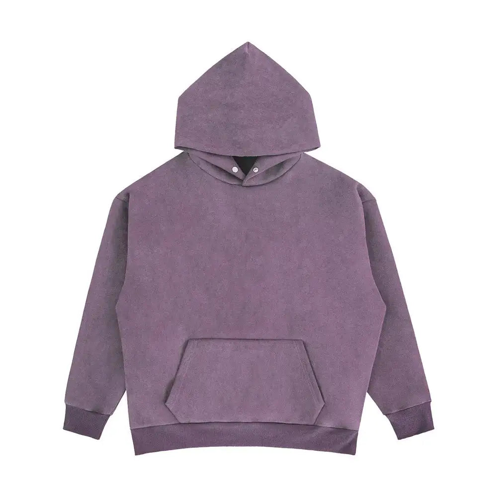 Suede Hoodie