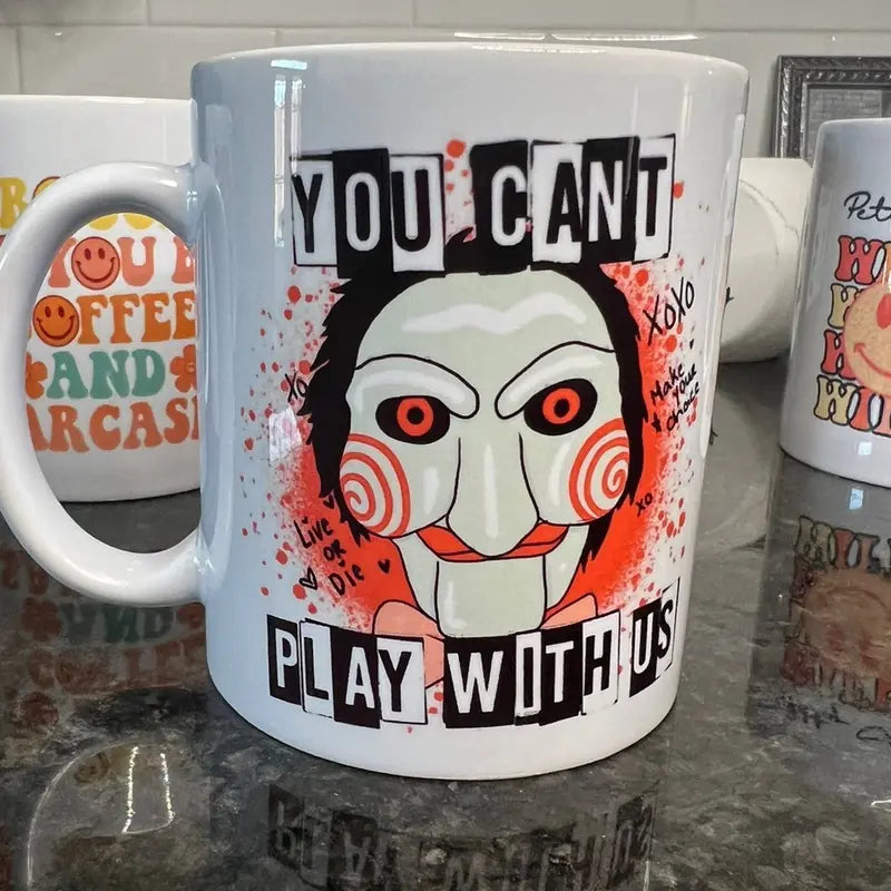 Ceramic Halloween Mug, 5 Different Mug Options