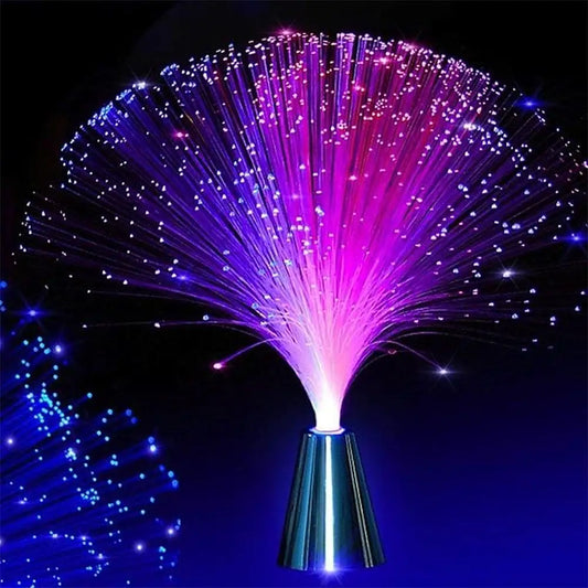 Multicolor LED Fiber Optic Lamp, Starry Sky, Night Light Furnishing