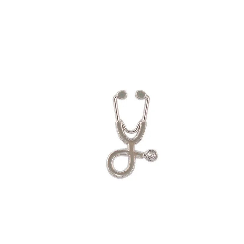 Colorful Doctor Nurse Stethoscope Pin