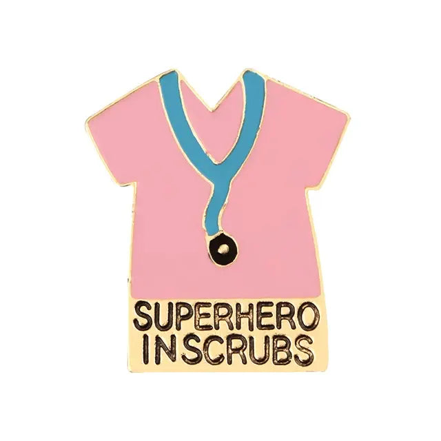 Creative Medical Theme Enamel Pin