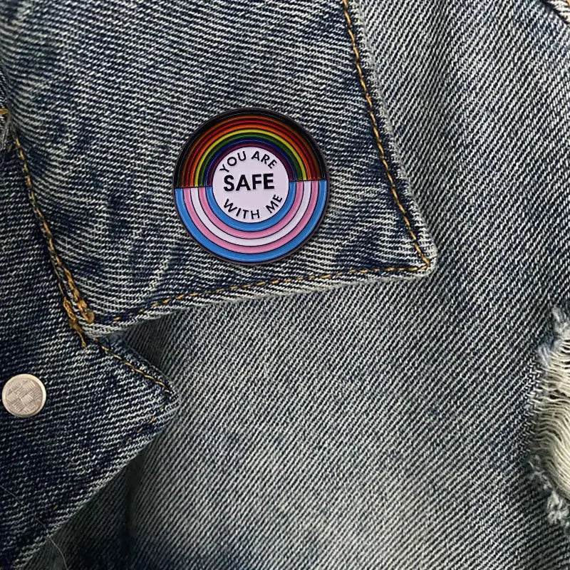 Pride LGBT Advocate Pin Badge