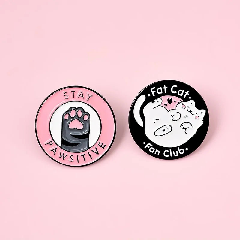 Cats Club Cat Pin